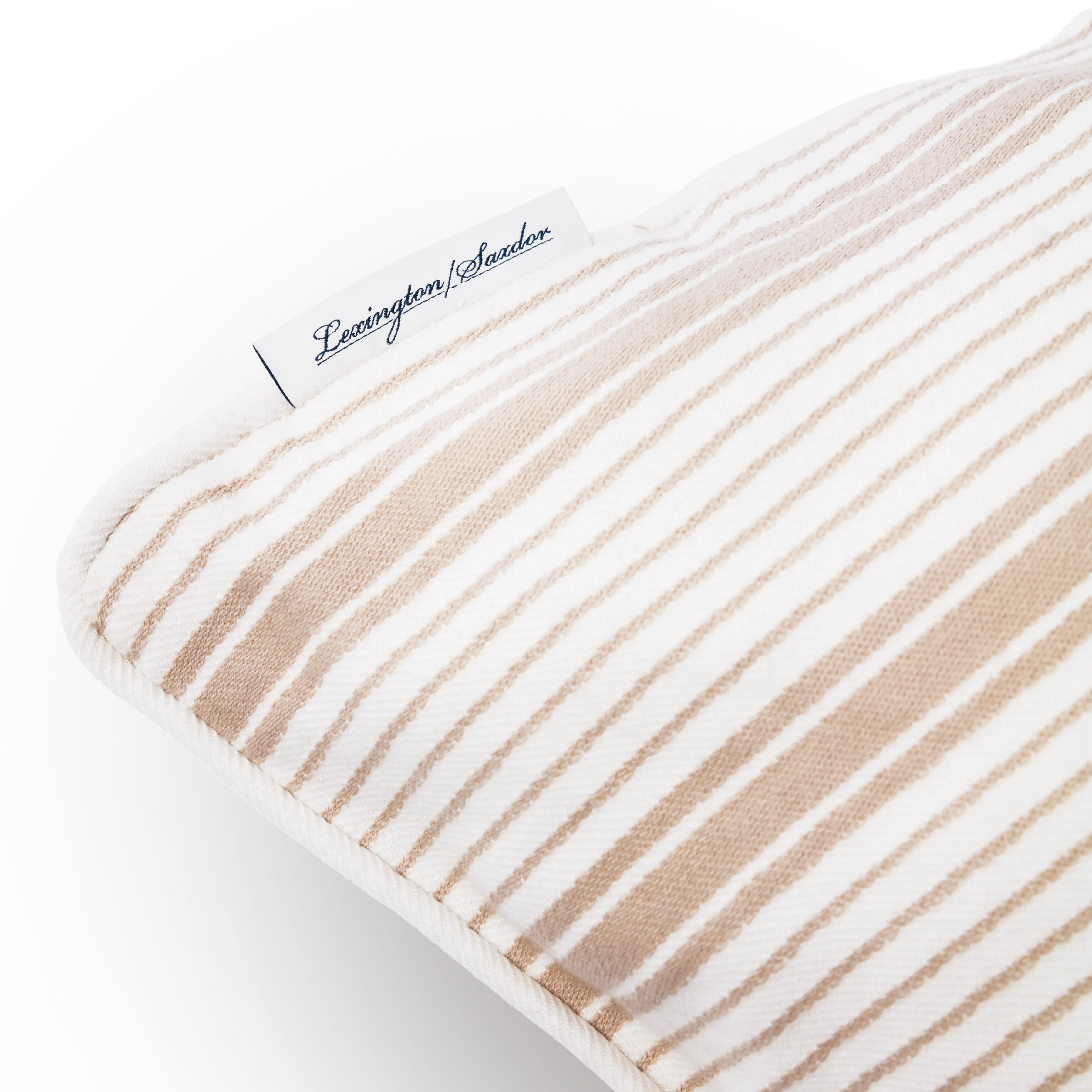 Saxdor Striped Cushion Organic Cotton