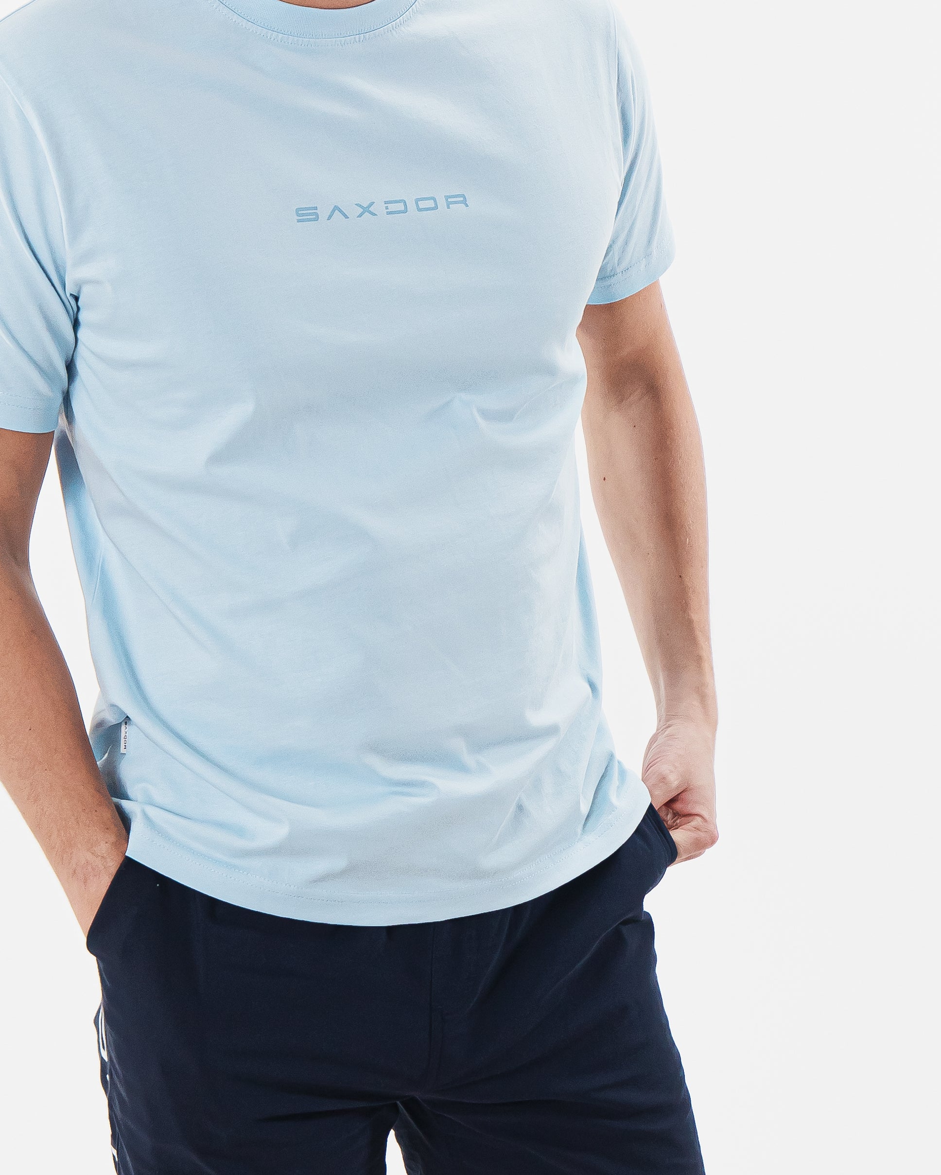 Saxdor Logo T-shirt Florida Blue