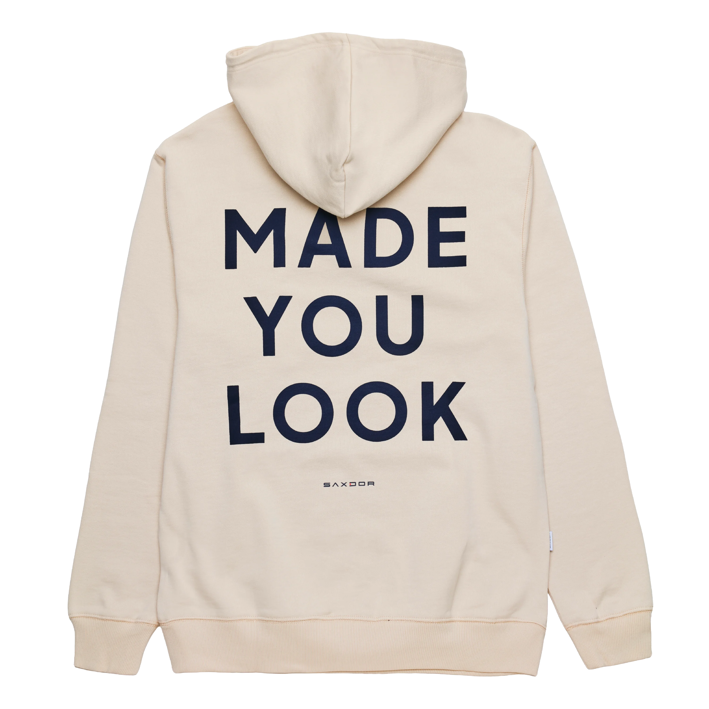Saxdor "Made You Look" Hoodie Cream