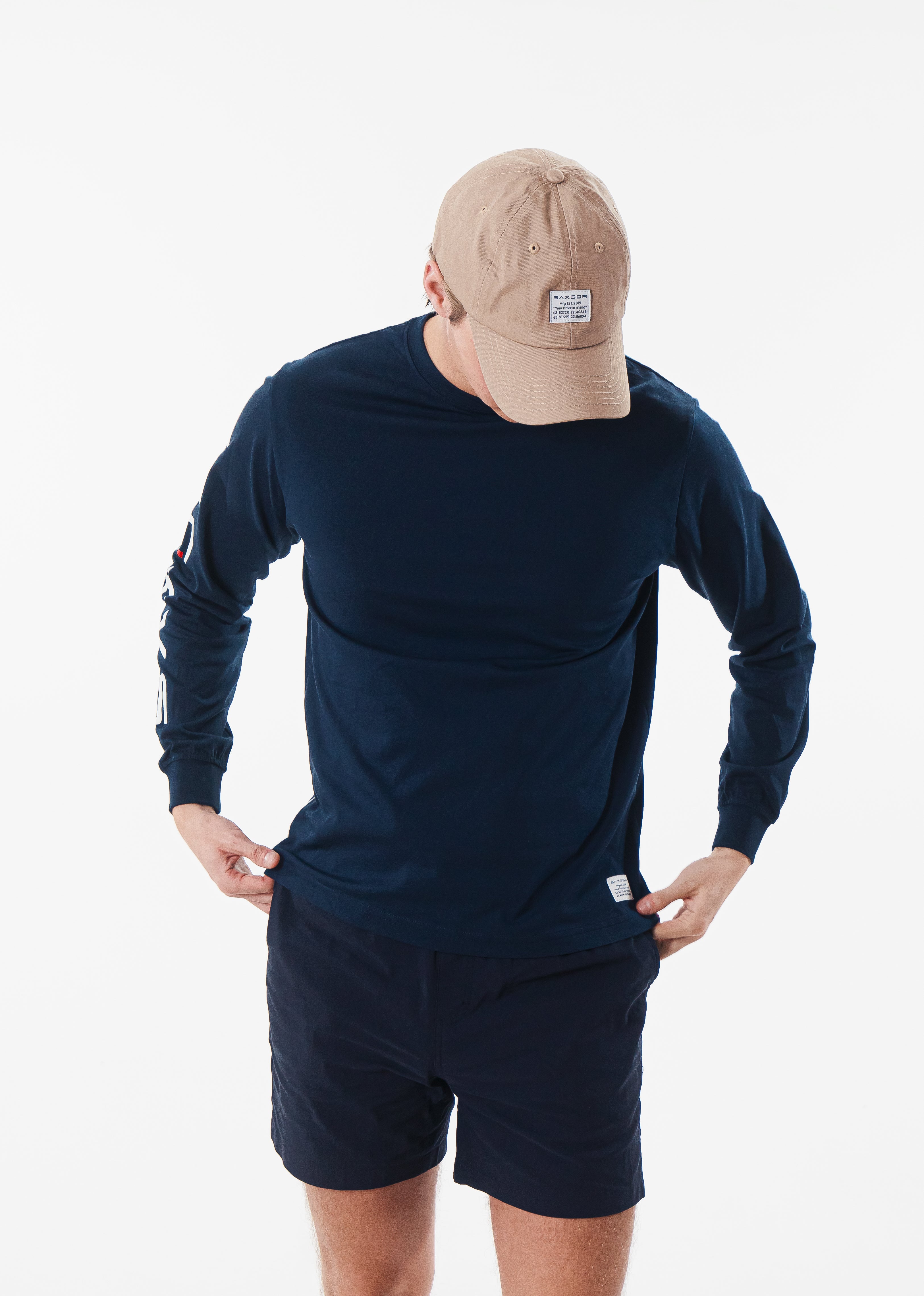 Saxdor Bold Long Sleeve Navy