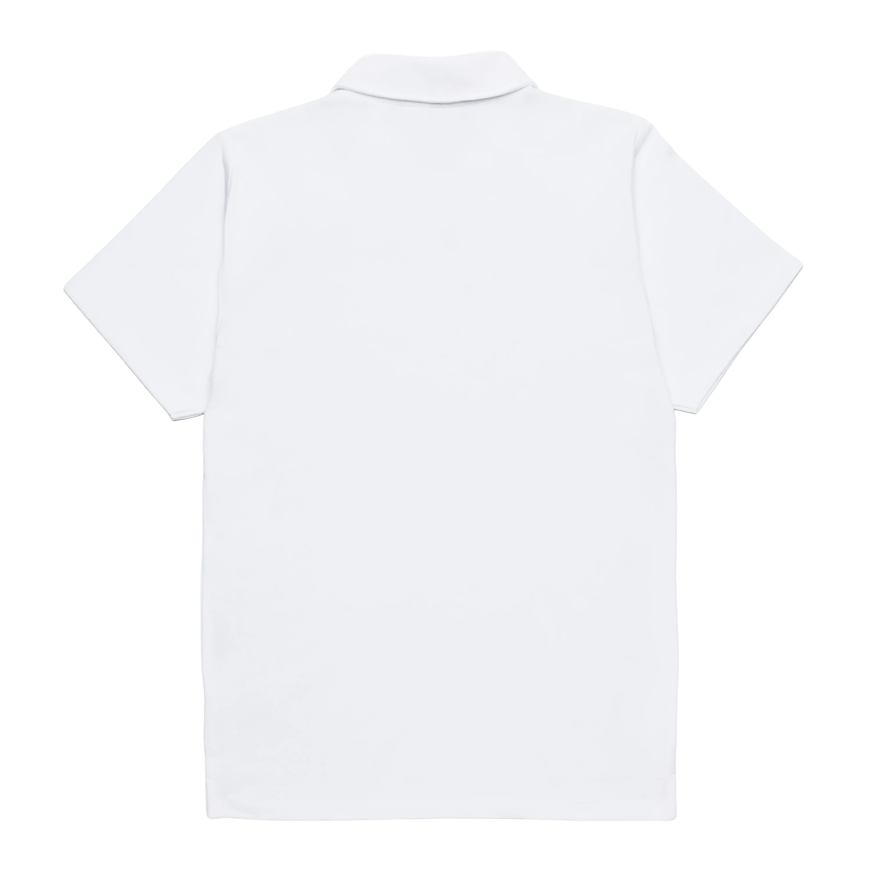 Saxdor Captain Pique Polo Shirt White