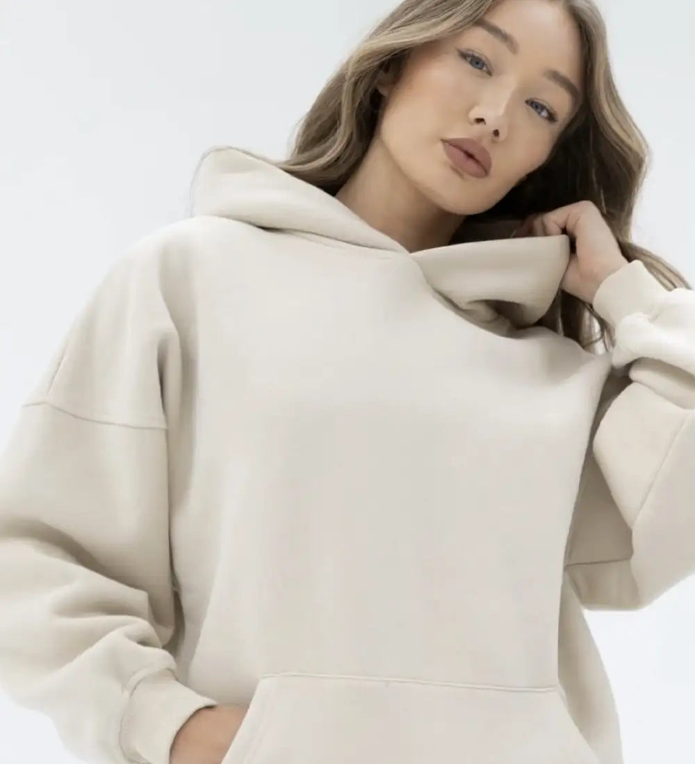 Saxdor Island Hoodie Cream