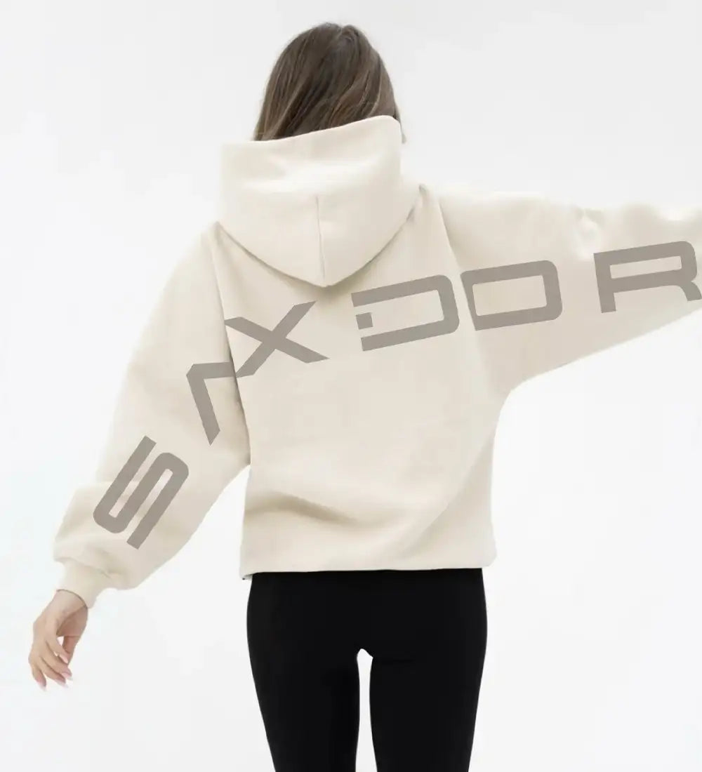 Saxdor Island Hoodie Cream