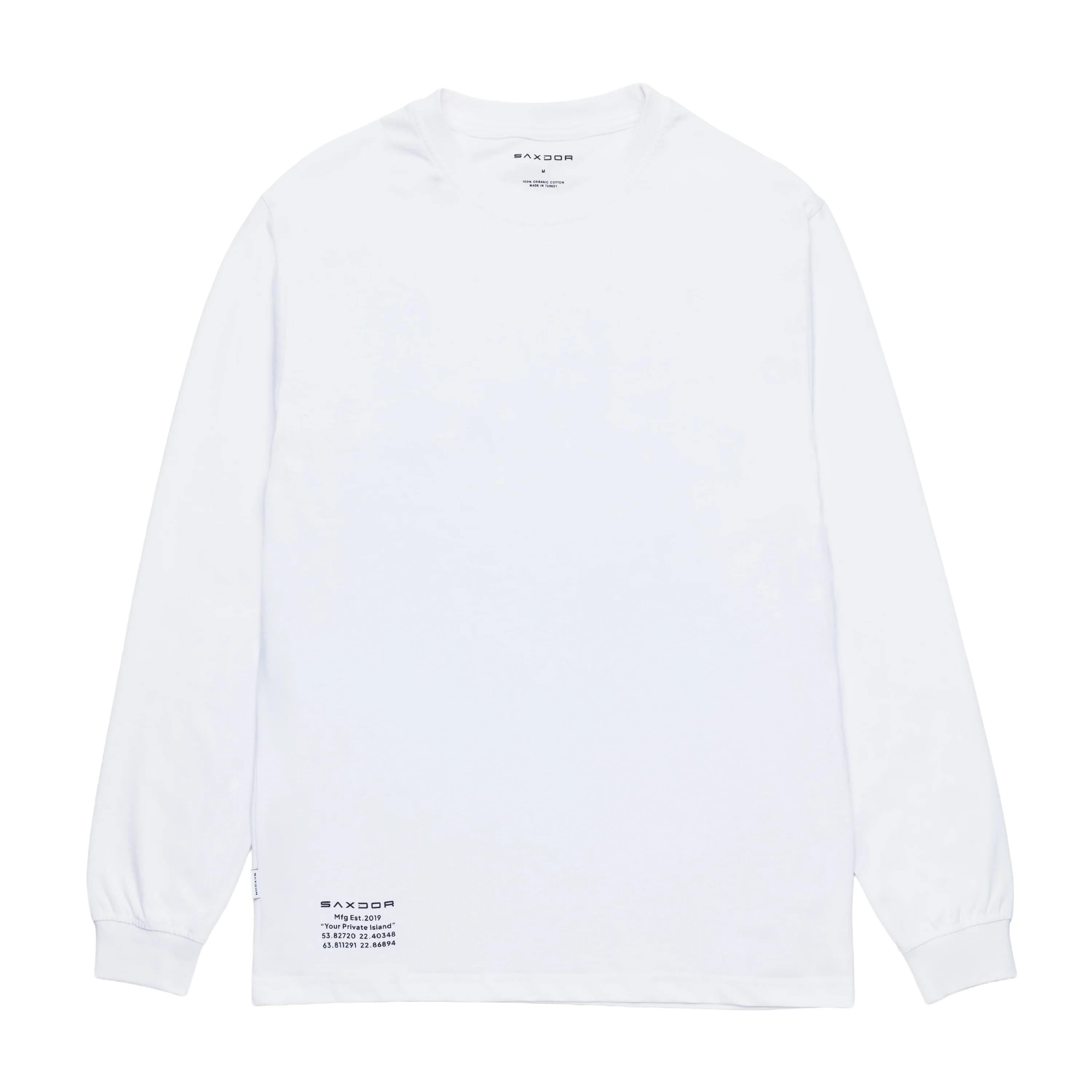 Saxdor Harbour Long Sleeve White