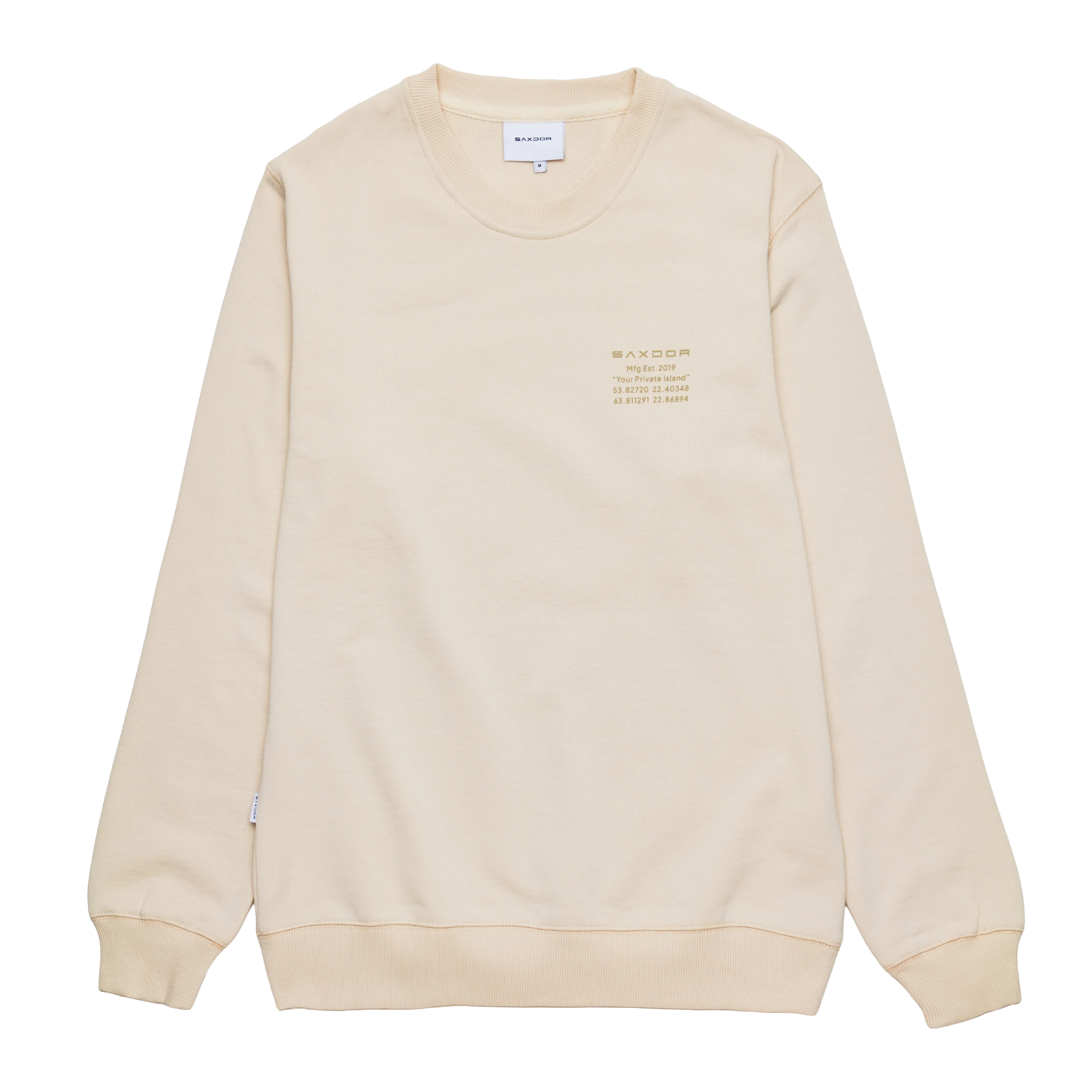 Saxdor Harbour Sweatshirt Cream