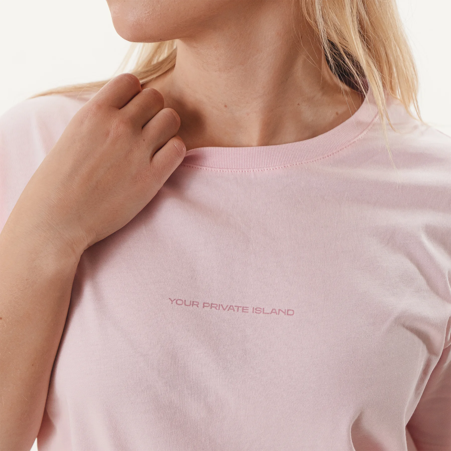 Saxdor Island T-Shirt Pink