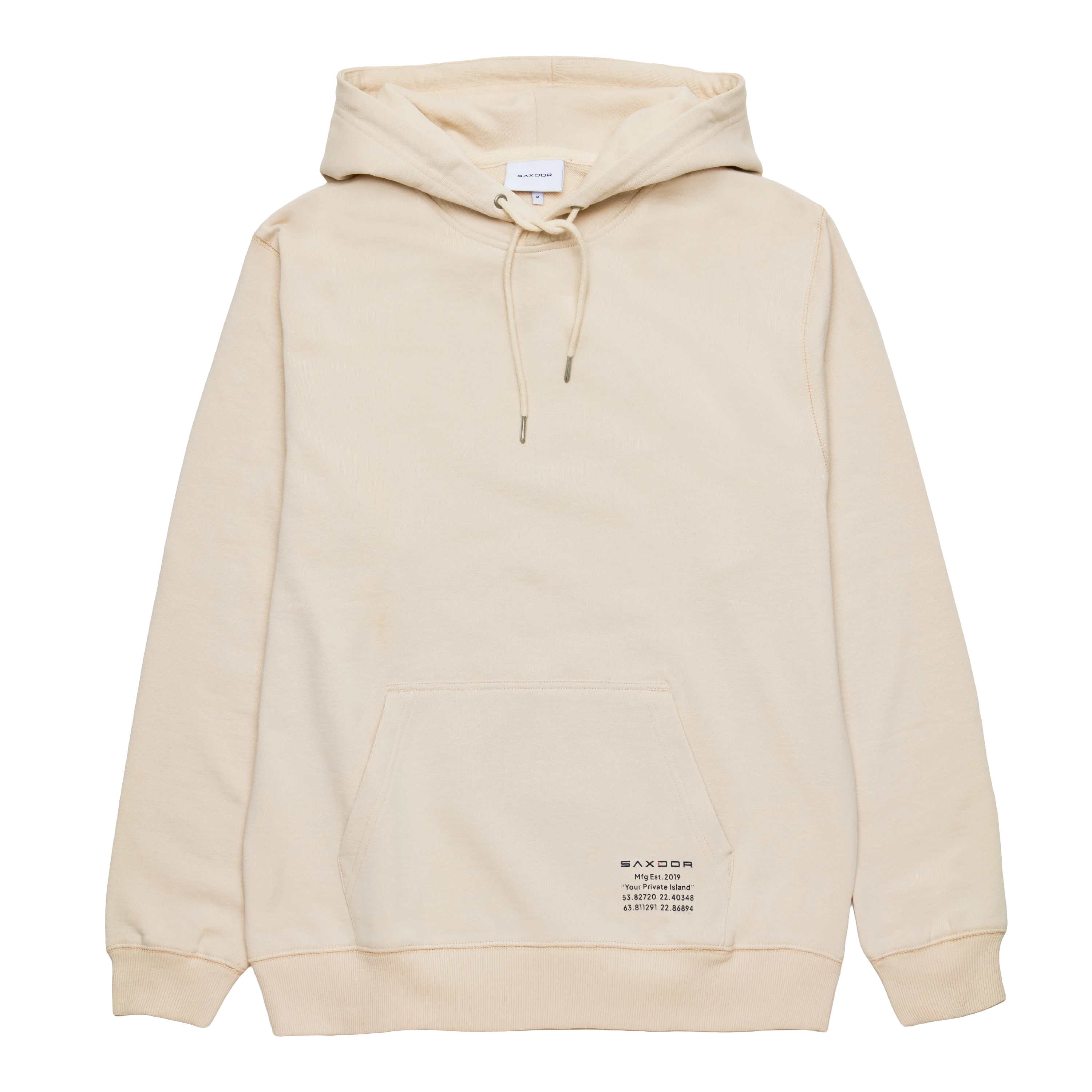 Saxdor "Made You Look" Hoodie Cream