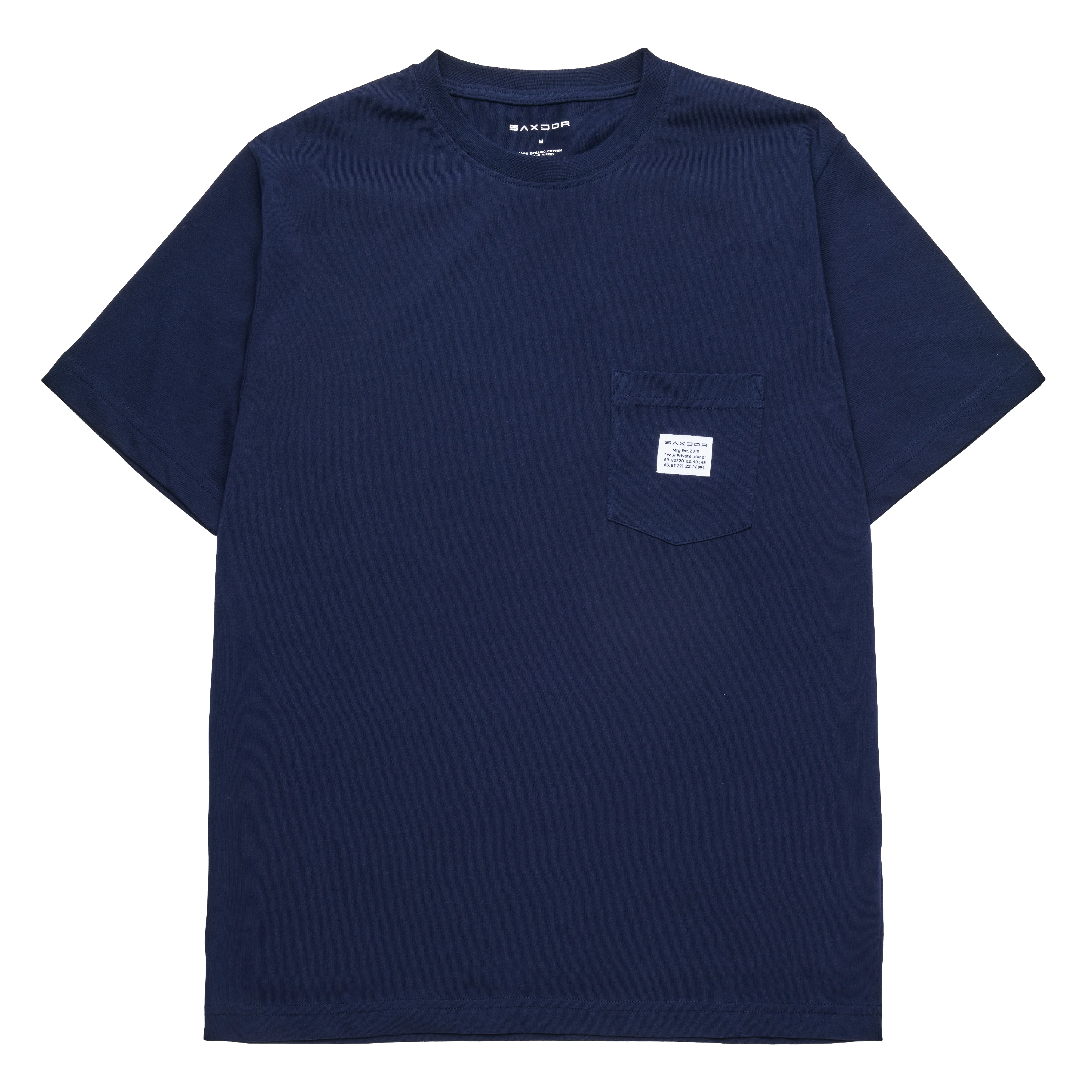 Saxdor Origin Pocket T-shirt Navy