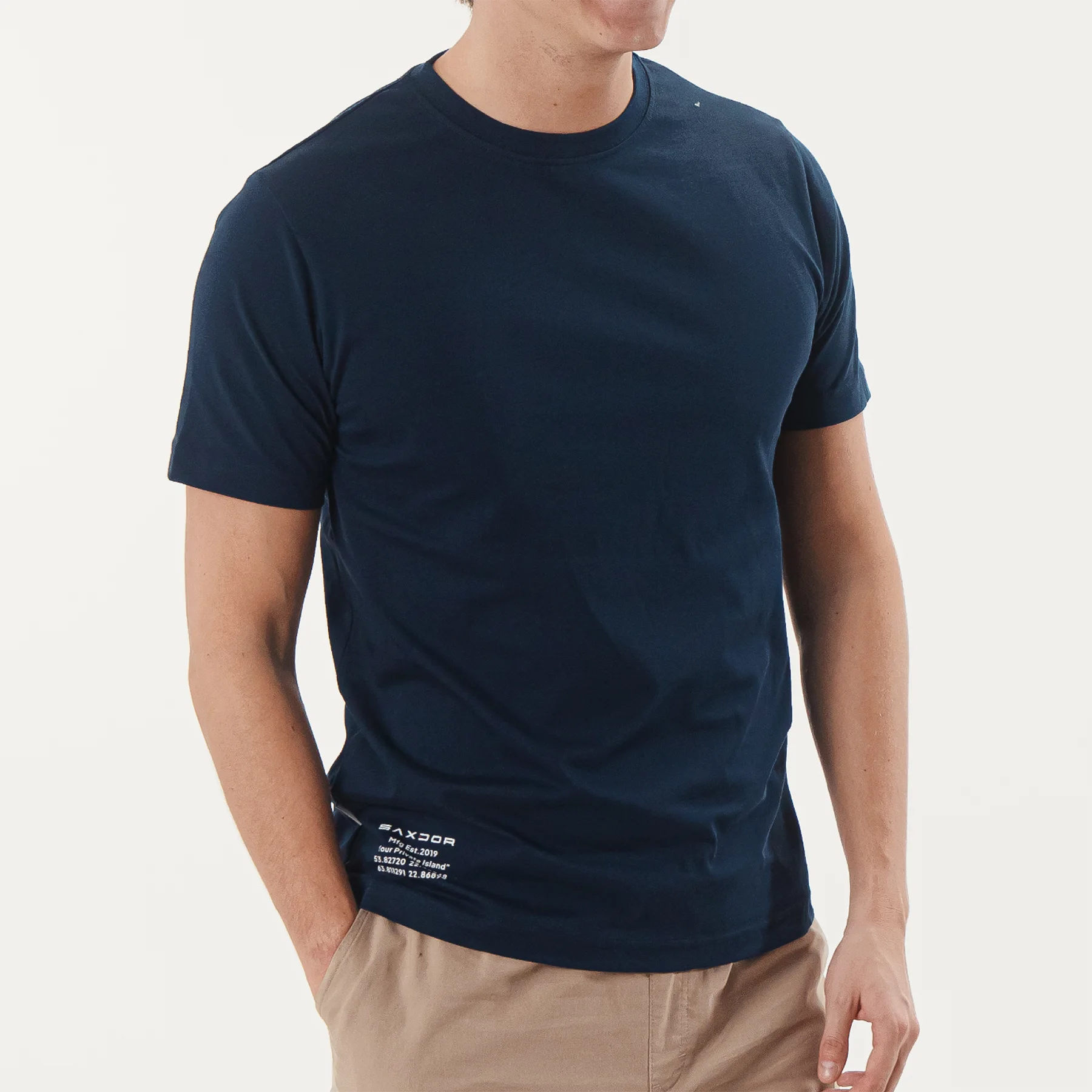 Saxdor Wave T-shirt dark Navy