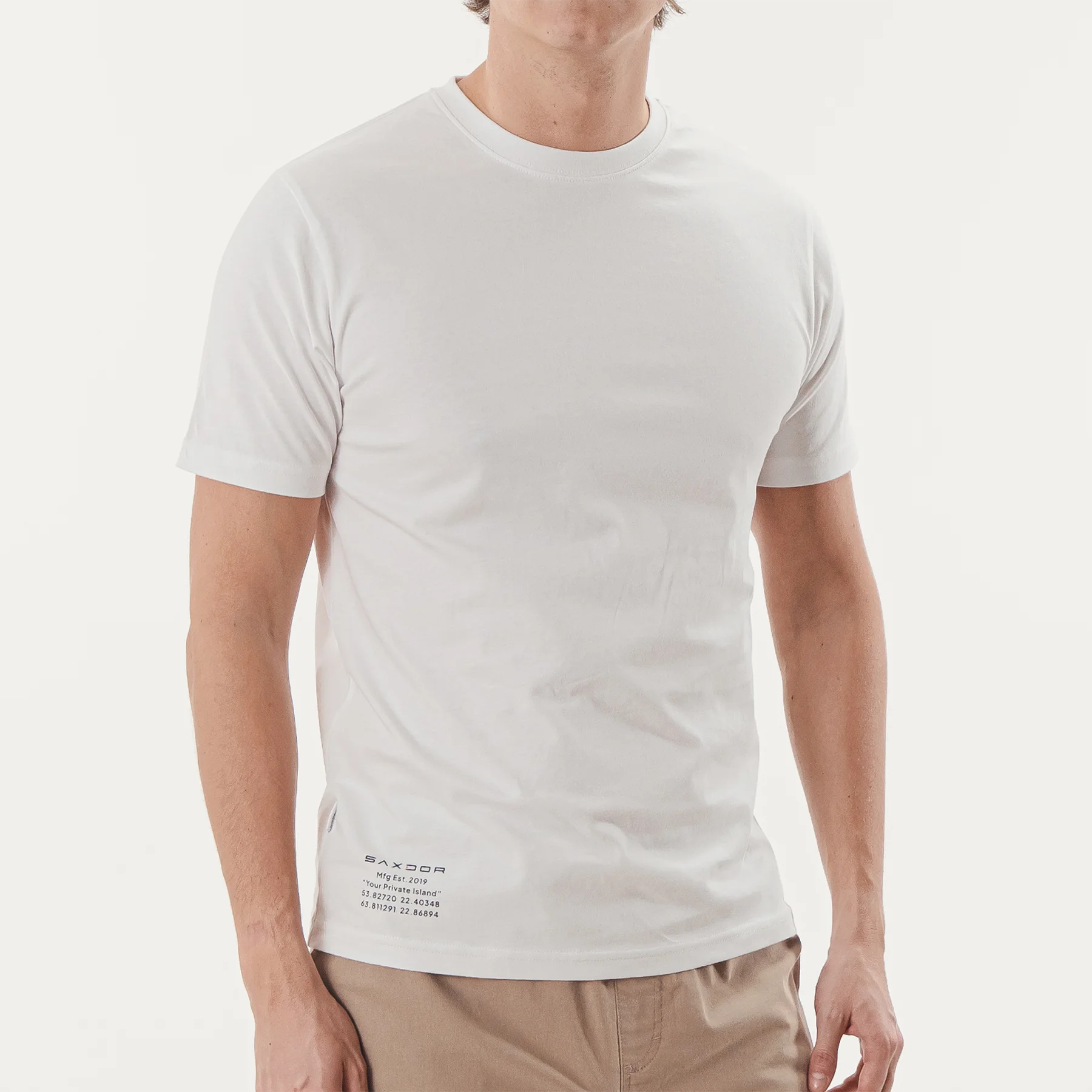 Saxdor Wave T-shirt White