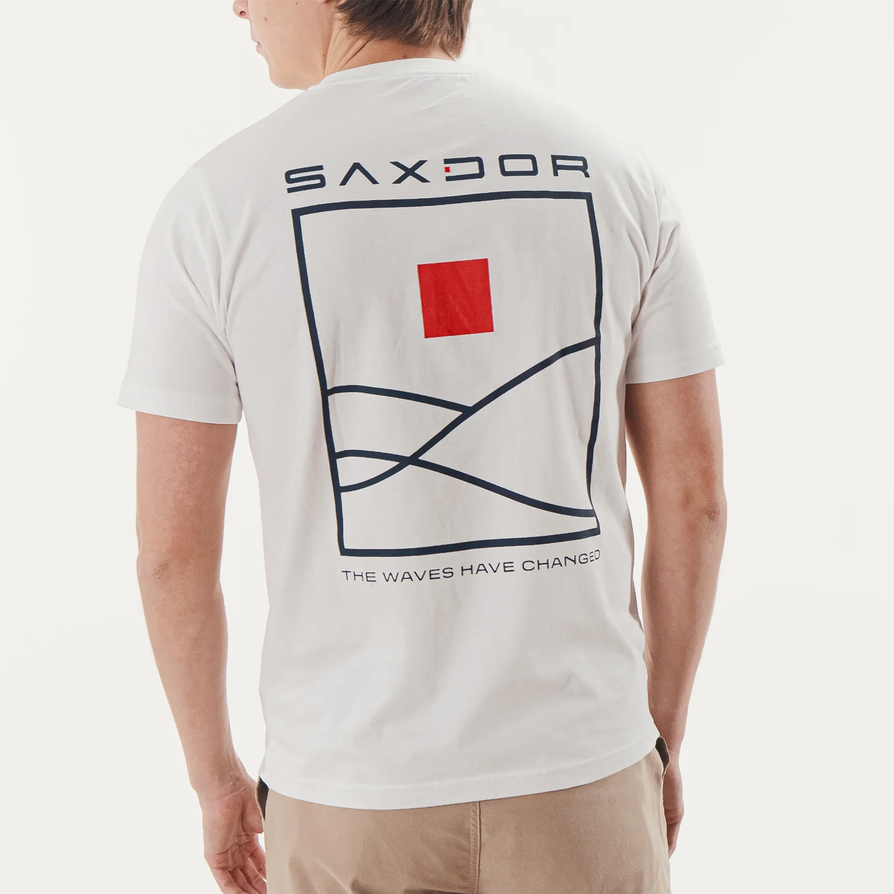 Saxdor Wave T-shirt White